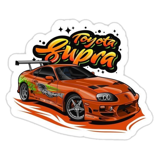 Cars stickers A3