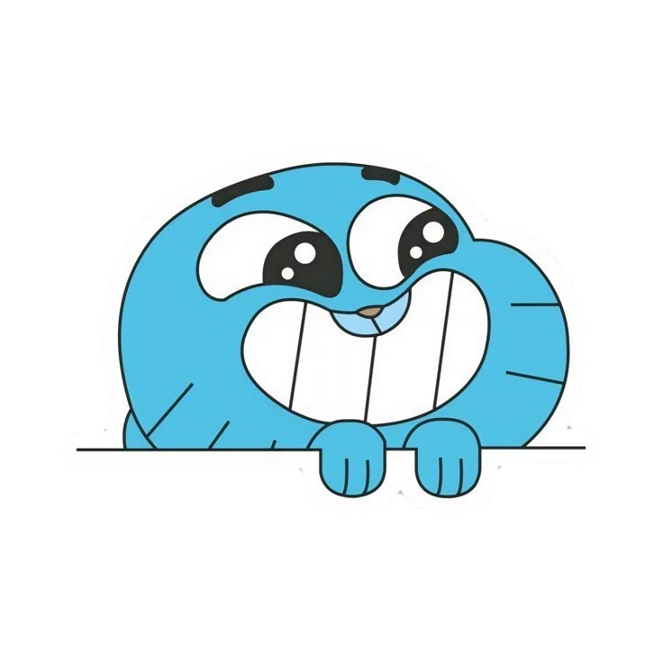 Cartoon stickers B39