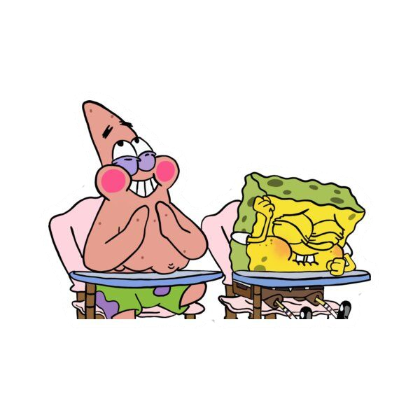 Cartoon stickers B47