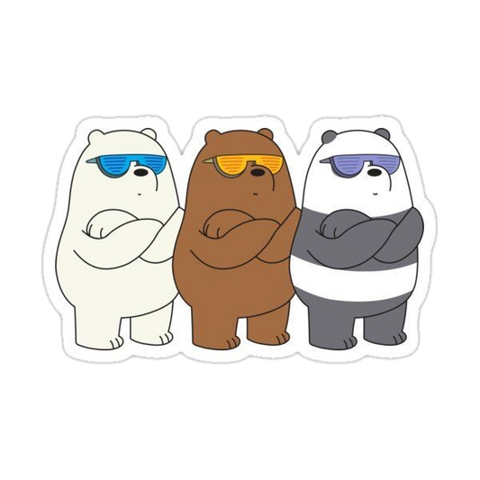 Cartoon stickers B56