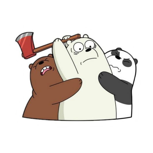 Cartoon stickers B57