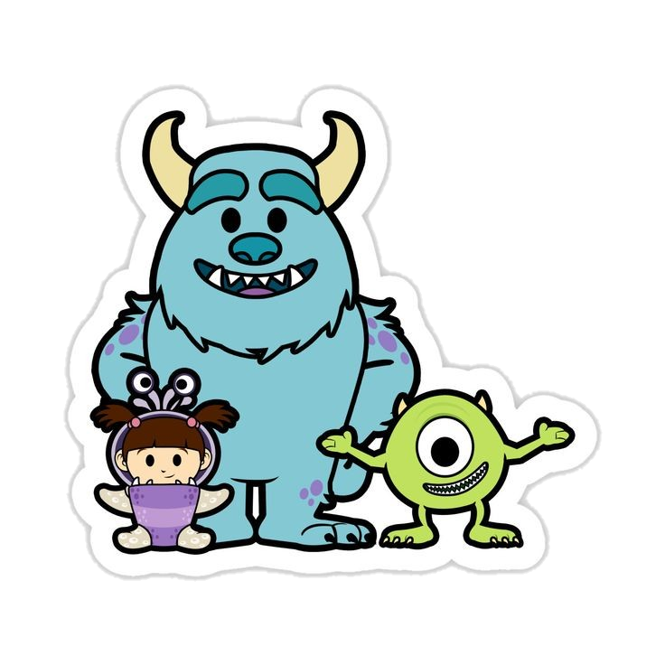 Cartoon stickers B63