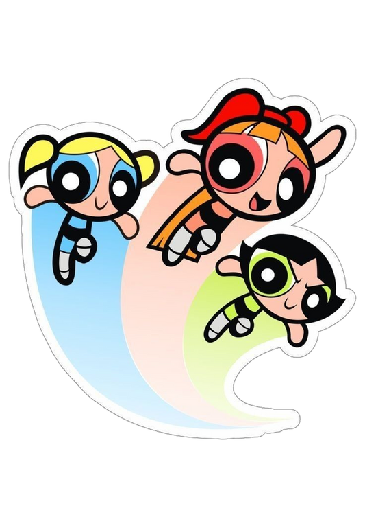 Cartoon stickers B65