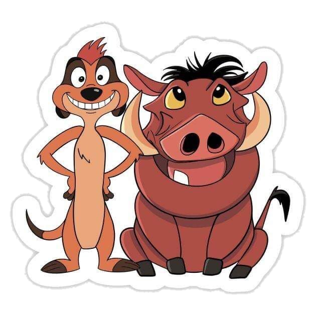 Cartoon stickers B67