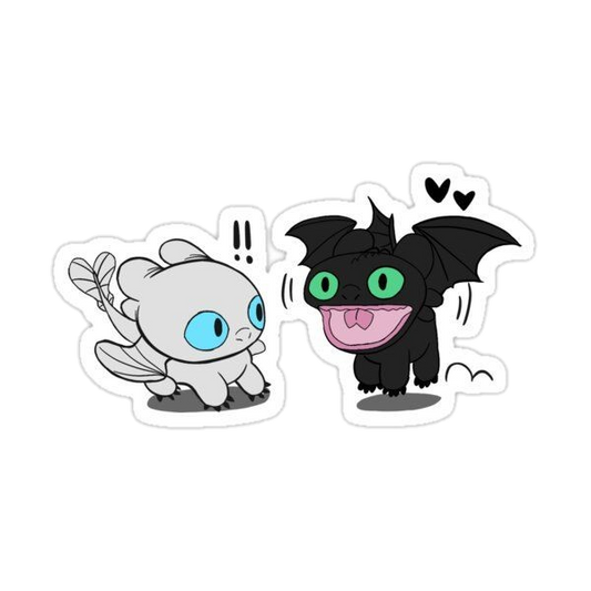 Cartoon stickers B69