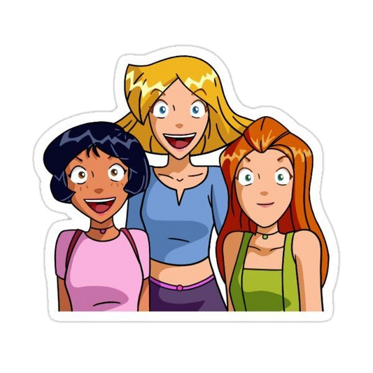 Cartoon stickers B6
