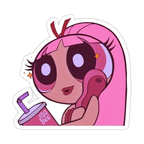 Girls stickers D4